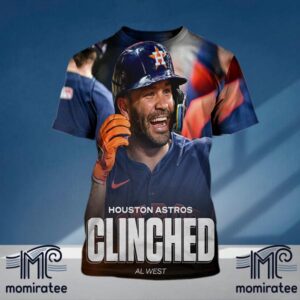 2024 AL West Division Champions Houston Astros Clinched The MLB Postseason All Over Print Shirt