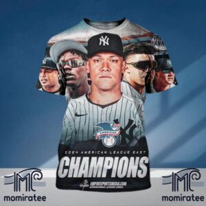 2024 American League East Division Champions Are New York Yankees All Over Print Shirt