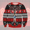 ACDC Best Holiday Christmas Ugly Sweater Gifts For Family