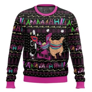 Aaahh Real Monsters Best Holiday Christmas Ugly Sweater Gifts For Family