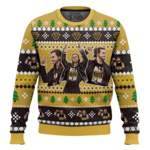 Adam Cole Best Holiday Christmas Ugly Sweater Gifts For Family