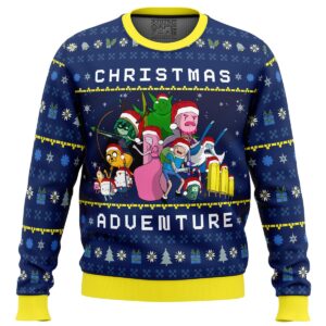 Adventure Time Christmas Quest Gifts For Family Holiday Christmas Ugly Sweater