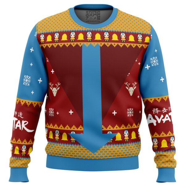 Airbenders Air Nomads Avatar Gifts For Family Holiday Christmas Ugly Sweater