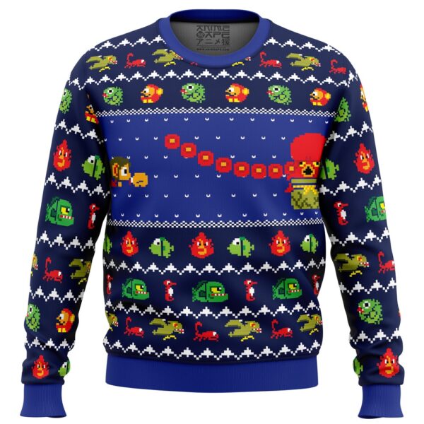 Alex Kidd In Christmas World Gifts For Family Holiday Christmas Ugly Sweater