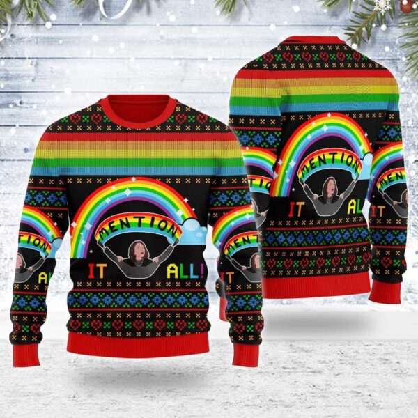 All I Want For Chirstmas Gifts For Family Holiday Christmas Ugly Sweater