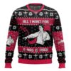 All I want is Silence Grinch Best Holiday Christmas Ugly Sweater Gifts For Family