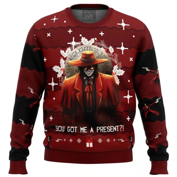 Alucard Hellsing Gifts For Family Holiday Christmas Ugly Sweater