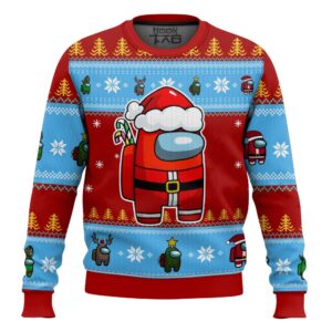 Among Us Best Holiday Christmas Ugly Sweater Gifts For Family