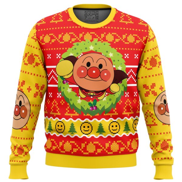 Anpanman Gifts For Family Holiday Christmas Ugly Sweater