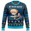 Are You Wearing My Sweater Levi Attack on Titan Gifts For Family Holiday Christmas Ugly Sweater