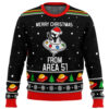 Area 51 Get In Loser Anime Gifts For Family Holiday Christmas Ugly Sweater