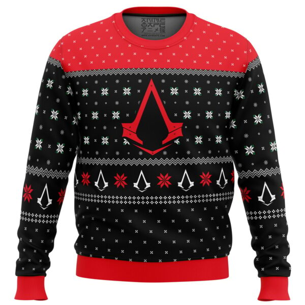 Assassins Creed Assassin Insignia Symbol Gifts For Family Holiday Christmas Ugly Sweater