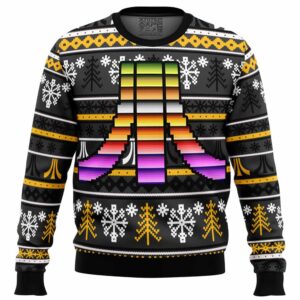 Atari Gifts For Family Holiday Christmas Ugly Sweater