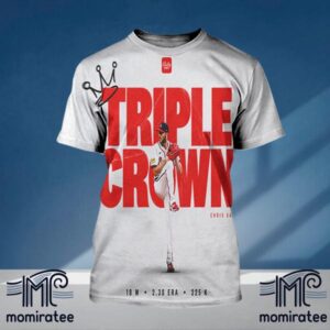 Atlanta Braves Chris Sale Becomes The First National League Pitcher To Win A Triple Crown Since 2011 All Over Print Shirt