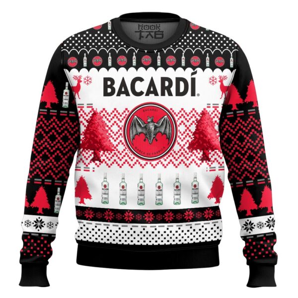 Bacardi Best Holiday Christmas Ugly Sweater Gifts For Family