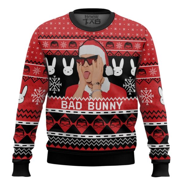 Bad Bunny Best Holiday Christmas Ugly Sweater Gifts For Family