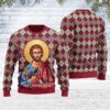 Bartholomew the Apostle Best Gifts For Family For Holiday Christmas Ugly Sweater