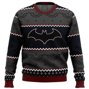 Batman Dark Gifts For Family Holiday Christmas Ugly Sweater