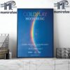 Coldplay Music Of The Spheres World Tour At Craven Park Stadium Hull And Wembley Stadium London Only European Cities 2025 Home Decor Poster Canvas