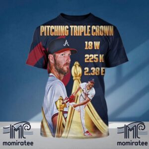 Congrats Chris Sale Is The MLB National League Pitching Triple Crown Winner All Over Print Shirt