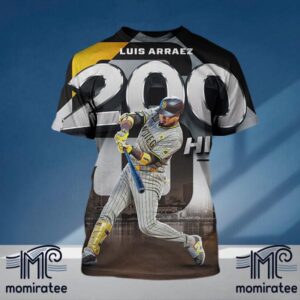 Congrats Luis Arraez Back-To-Back 200-Hit Seasons All Over Print Shirt