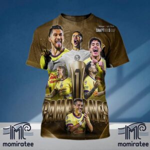 Congratulations To Club America Are 2024 Michelob ULTRA Campeones Cup Champions All Over Print Shirt