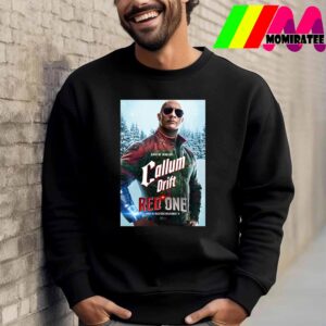 Dwayne Johnson The Rock As Callum Drift In Red One Movie Official Poster November 15th 2024 Unisex T-Shirt