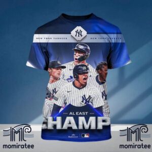 Empire State Of Mind The New York Yankees Are Crowned American League East Division Champions For The 3rd Time In 6 Years All Over Print Shirt