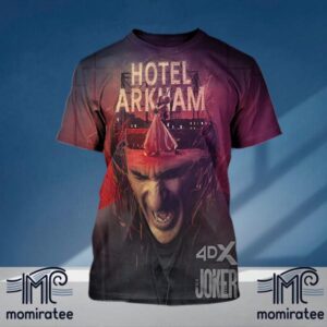 Hotel Arkham Joker Folie A Deux Official 4DX Poster All Over Print Shirt