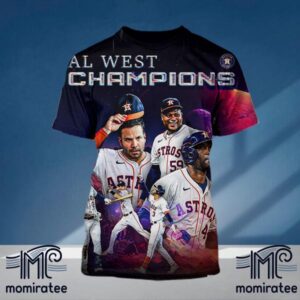 Inevitable Houston Astros Own The AL West And Are Going To The Postseason For The 7th Straight Year All Over Print Shirt