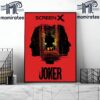 Joker Folie A Deux The World Is A Stage Official Dolby Cinema Poster Home Decor Poster Canvas