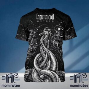 Lacuna Coil Oxygen Coming October 2nd 2024 All Over Print Shirt