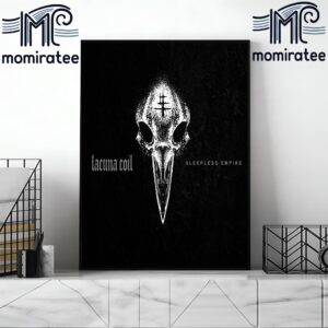 Lacuna Coil Sleepless Empire New Record Is Coming On February 14th 2025 Home Decor Poster Canvas