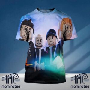 Lego x Coldplay Moon Music New Album Is Landing On Planet Earth All Over Print Shirt