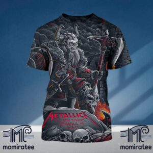 Metallica M72 Minneapolis At US Bank Stadium Minneapolis MN US August 16th M72 North American Tour 2024 All Over Print Shirt