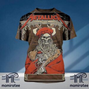 Metallica M72 World Tour In I-Days Milano Coca-Cola at Ippodromo Snai La Maura Milan Italy May 29th 2024 Limited Edition All Over Print Shirt