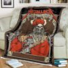 Metallica M72 World Tour M72 Madrid Final 2024 No Repeat Weekend In Europe At Estadio Civitas Metropolitano Madrid Spain July 12th 2024 Fleece Blanket