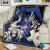 Metallica World Tour M72 Hellfest Open Air Festival Clisson France June 29th 2024 Fleece Blanket