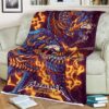 Metallica M72 World Tour No Repeat Weekend Combined Official Poster M72 Helsinki At Olympic Stadium Helsinki Finland June 7-9 2024 Fleece Blanket