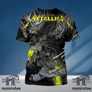 Metallica New Poster For 72 Seasons By Wolf Skull Jack Art All Over Print Shirt