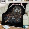 Metallica New Poster For 72 Seasons Feeding On The Wrath Of Man By Marald Art Fleece Blanket