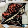 Metallica World Tour For M72 Helsinki at Olympic Stadium Helsinki Finland June 7-9 2024 Fleece Blanket