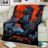 Metallica World Tour For M72 Helsinki at Olympic Stadium Helsinki Finland June 7-9 2024 Fleece Blanket