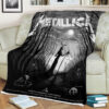 Metallica World Tour M72 North American Tour 2024 M72 Chicago At Soldier Field Chicago IL August 11st 2024 Fleece Blanket