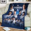 October Is Booked Houston Astros Clinched 2024 MLB Postseason Fleece Blanket