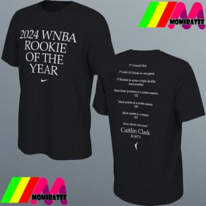 Nike x Caitlin Clark 2024 WNBA Rookie Of The Year Unisex T-Shirt