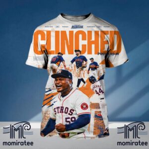 October Is Booked Houston Astros Clinched 2024 MLB Postseason All Over Print Shirt