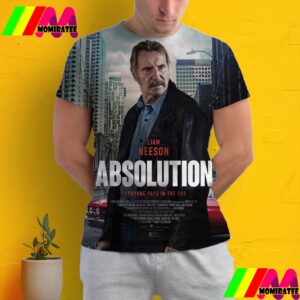 Official Poster Absolution Everyone Pays In The End With Starring Liam Neeson All Over Print Shirt