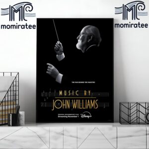 Official Poster Music By John Williams The Man Behind The Maestro Of John Williams Documentary Premieres In November 1st 2024 Home Decor Poster Canvas