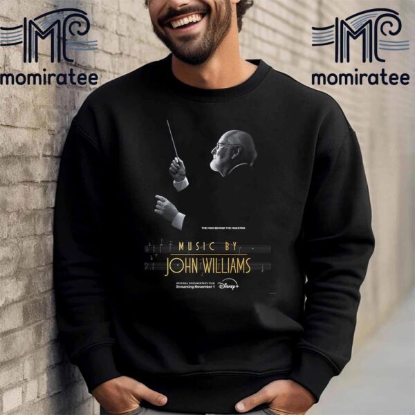 Official Poster Music By John Williams The Man Behind The Maestro Of John Williams Documentary Premieres In November 1st 2024 Unisex T-Shirt